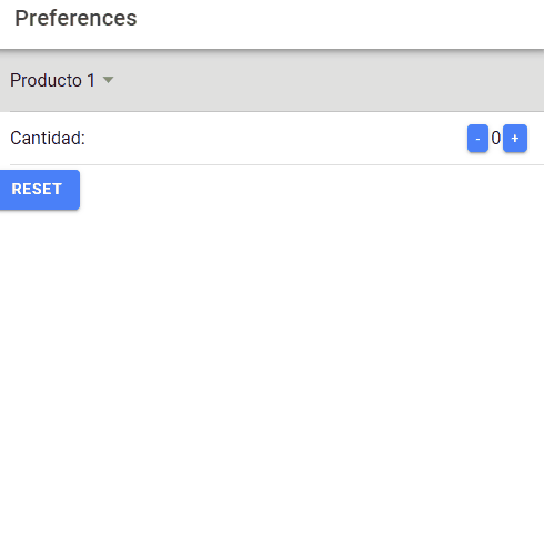 preferences ionic example